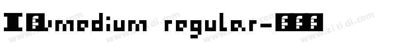 I他vmedium regular字体转换